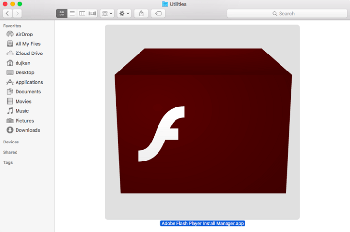 install new flash player for mac